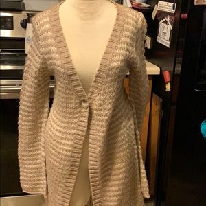 Decree Ladies Sweater Coat Size Large
